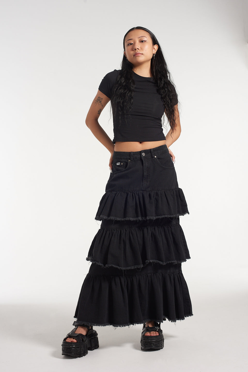 Morticia Maxi Skirt West Carolina – West Carolina